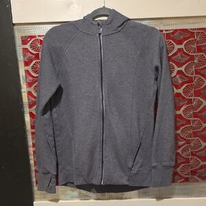 All in Motion Girl's Charcoal Zip-Up Jacket
